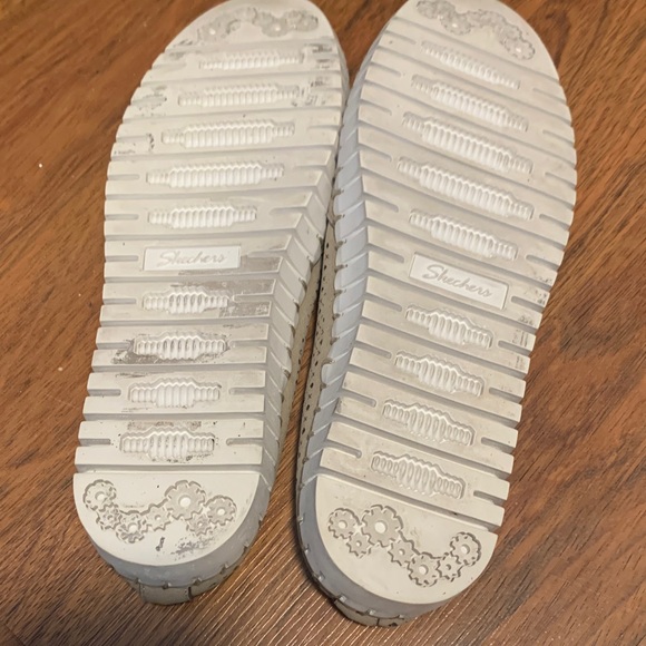 Skechers Beige Air-Cooled Slip-Ons - Picture 6 of 8